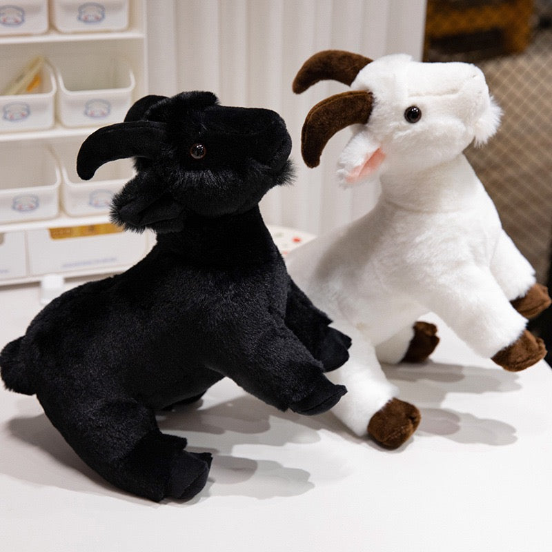 Black And White Goat Plush Toys